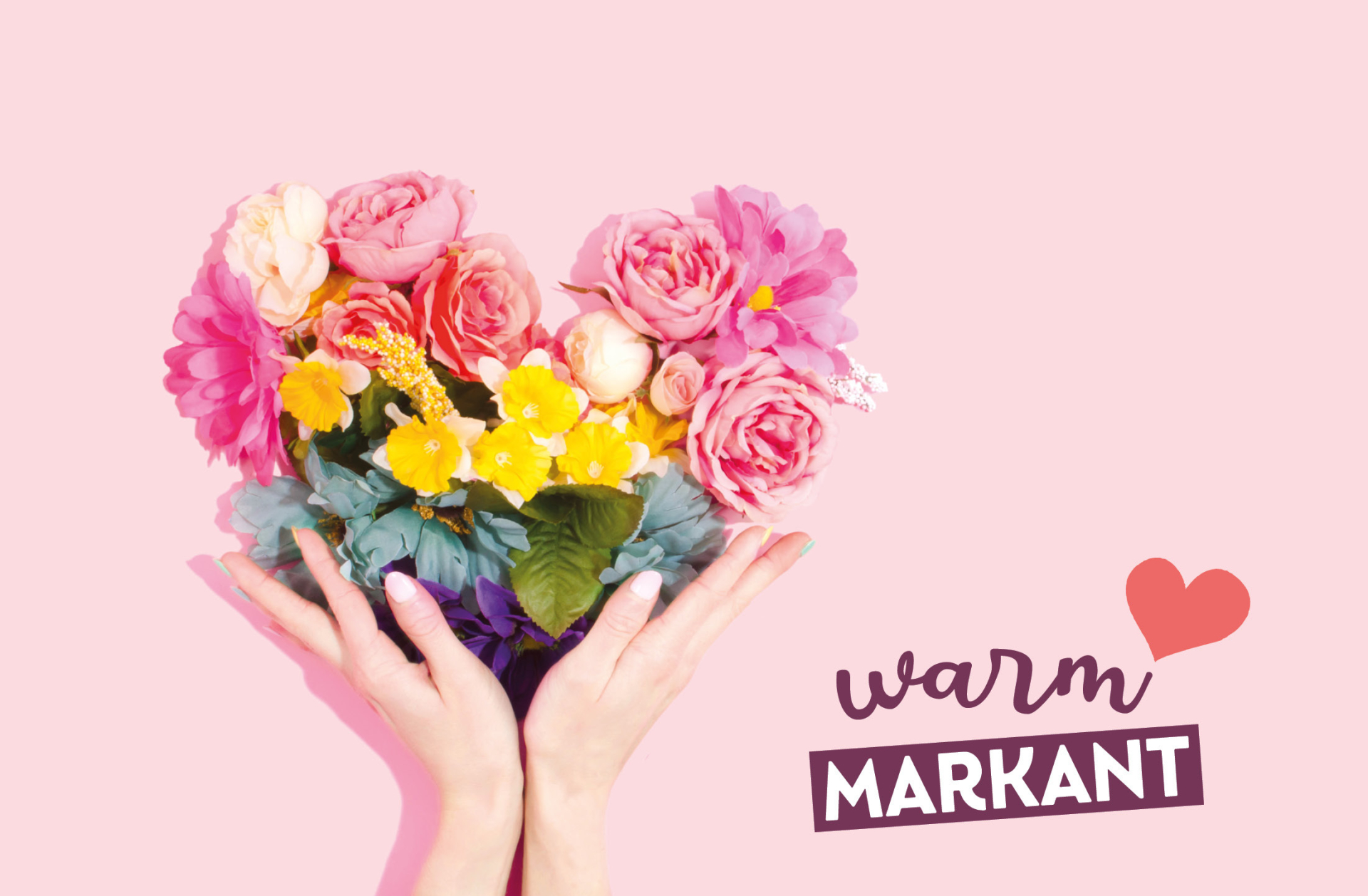 Website banner home warm markant