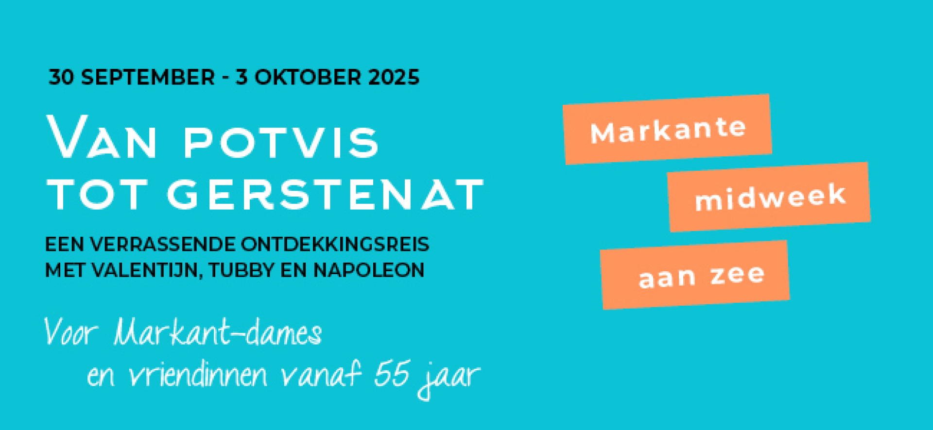 Website markante midweek aan zee oktober 2025